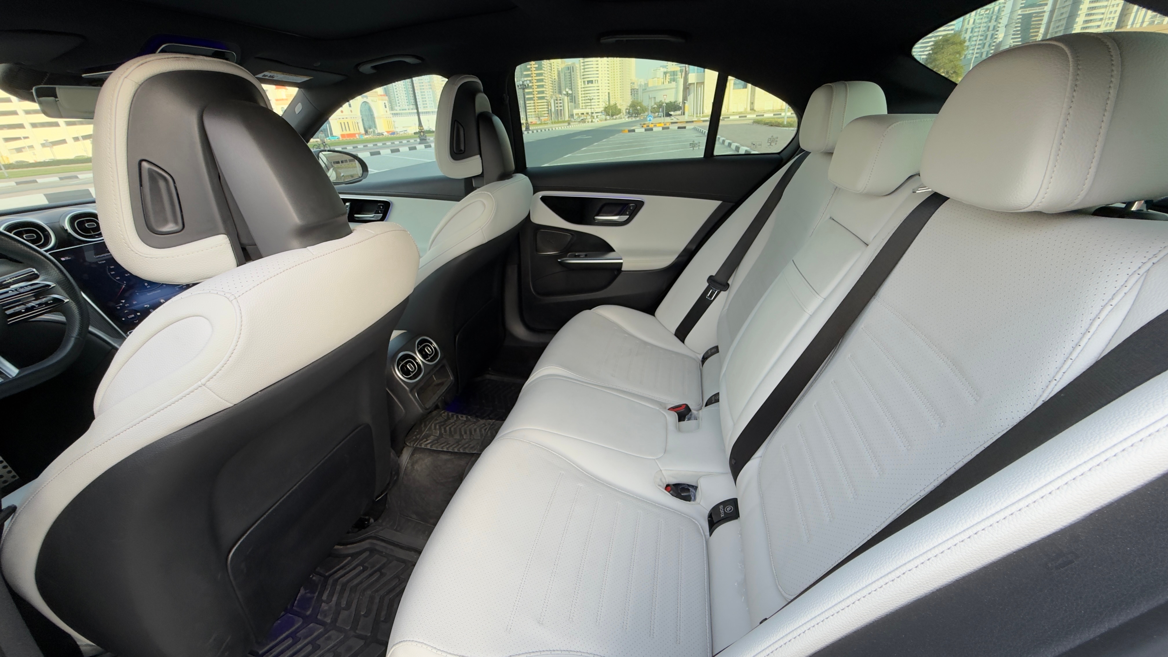 Black Mercedes Benz C300 4Matic 2023